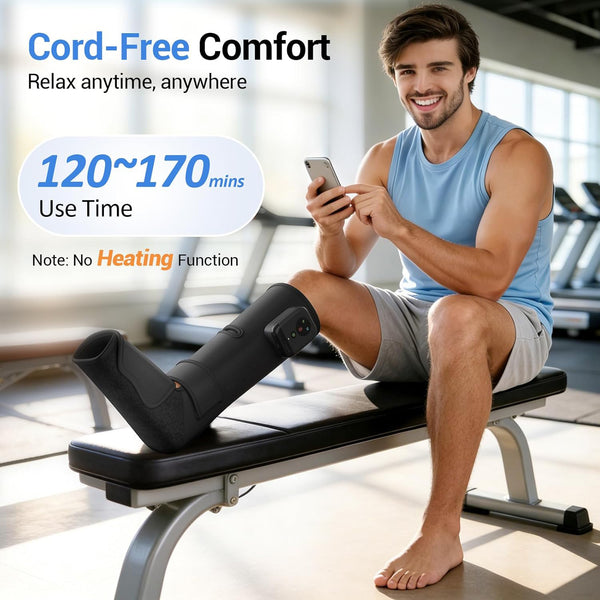 Cordless Air Compression Leg Massager