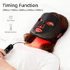 Glowra™ LED Mask FM-02 side profile view - hands-free wearable design