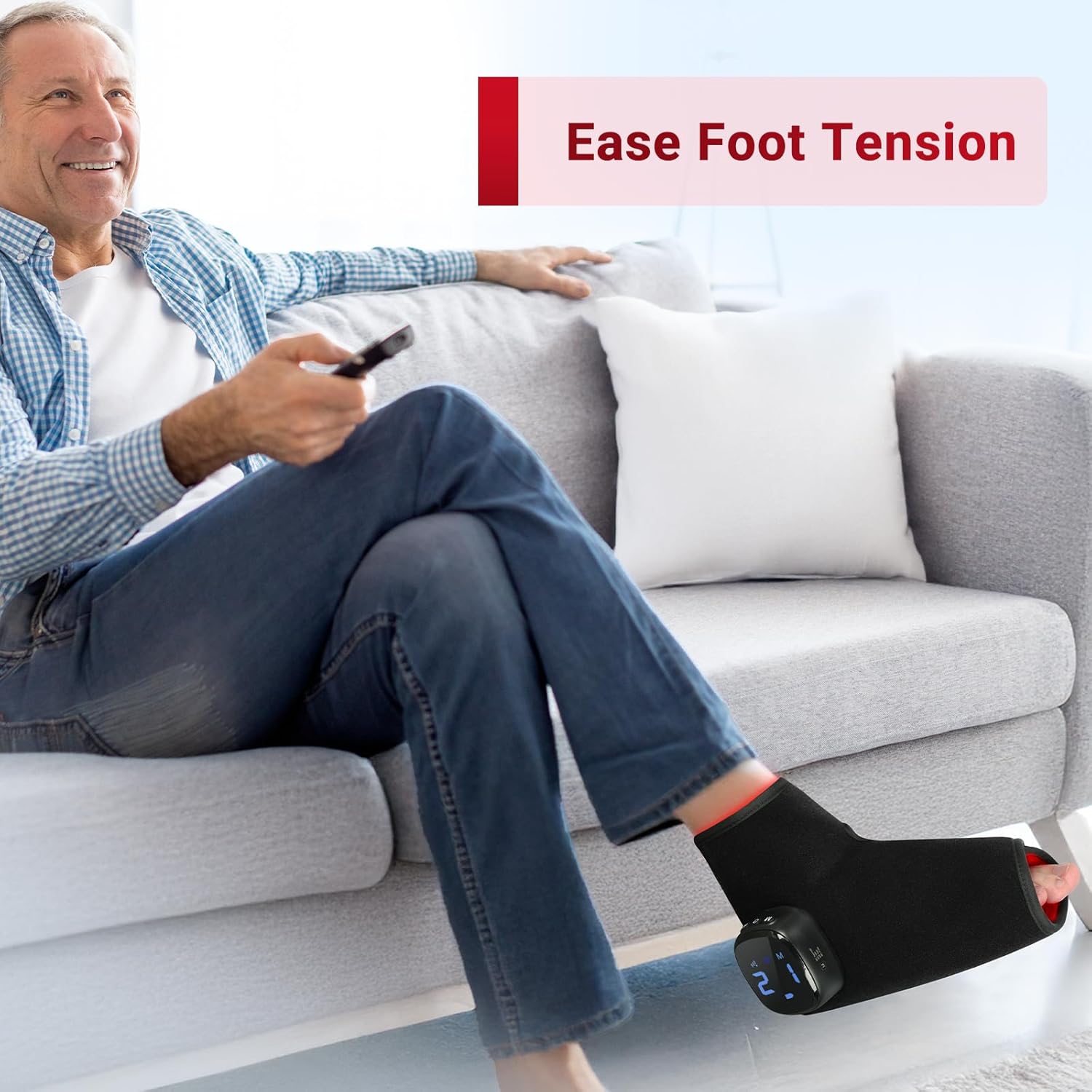Cordless Red Light Therapy Foot Wrap