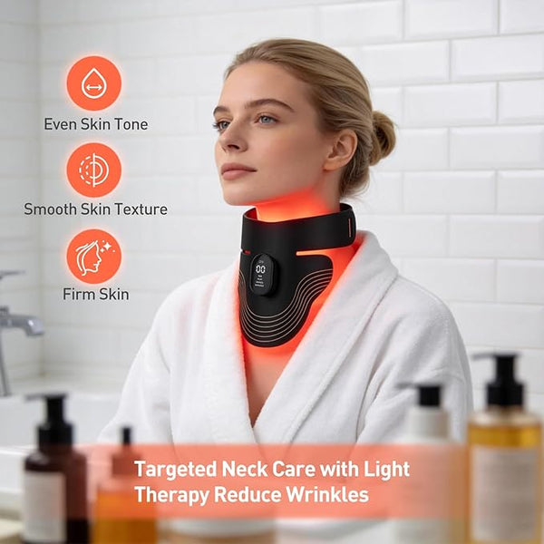 LED Neck & Chest Light Therapy Mask