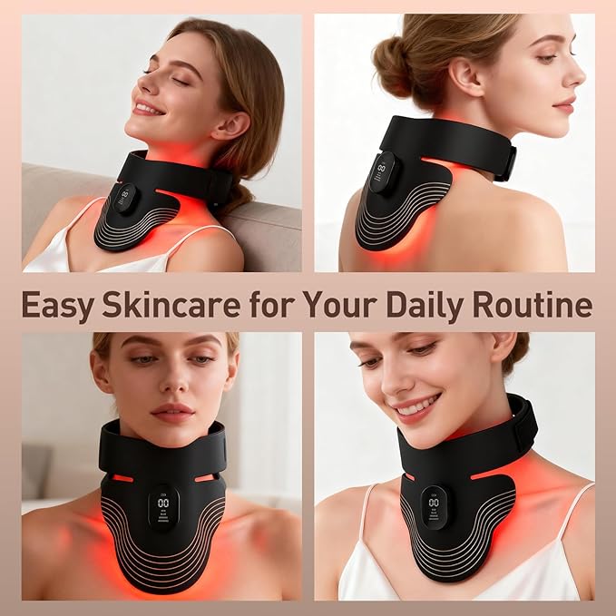 LED Neck & Chest Light Therapy Mask