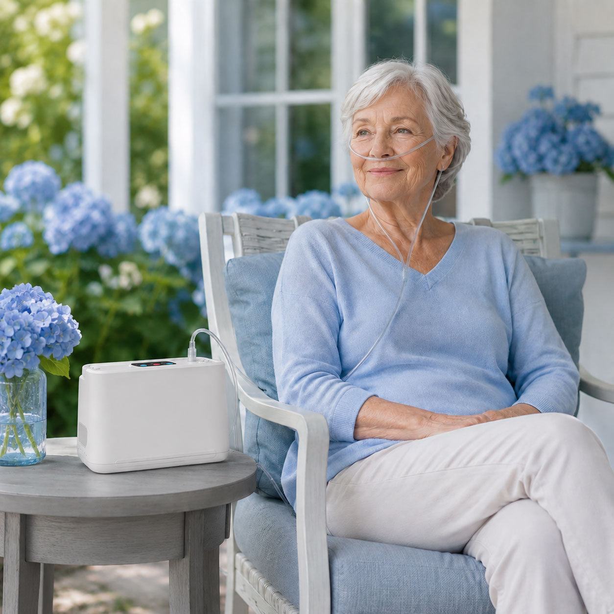 RS01 Portable Oxygen Concentrator for Home & On-the-Go Support
