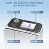 Glowra™ Portable Oxygen Concentrator RS-02 controls - easy operation display