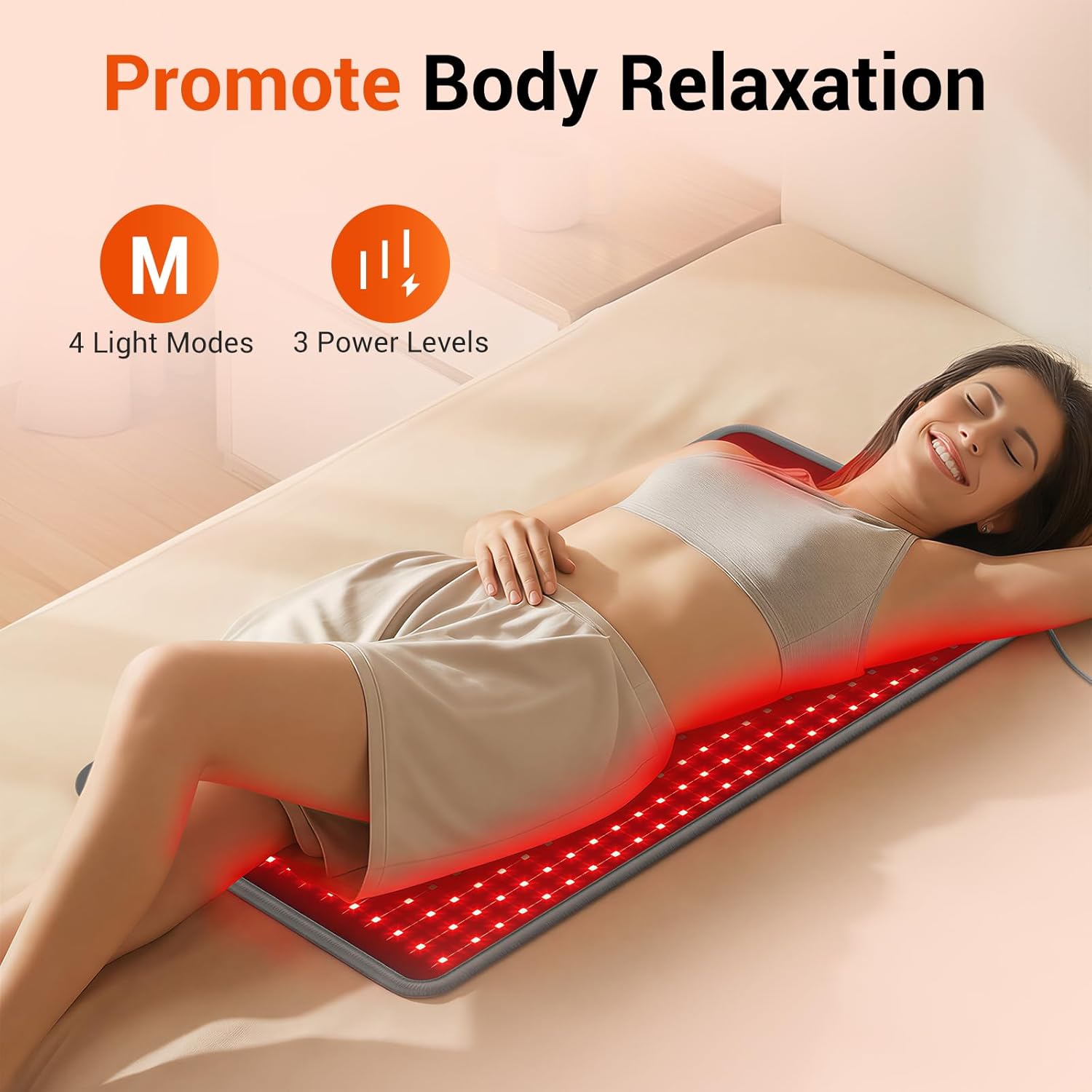 LED Light Full Body Therapy Mat