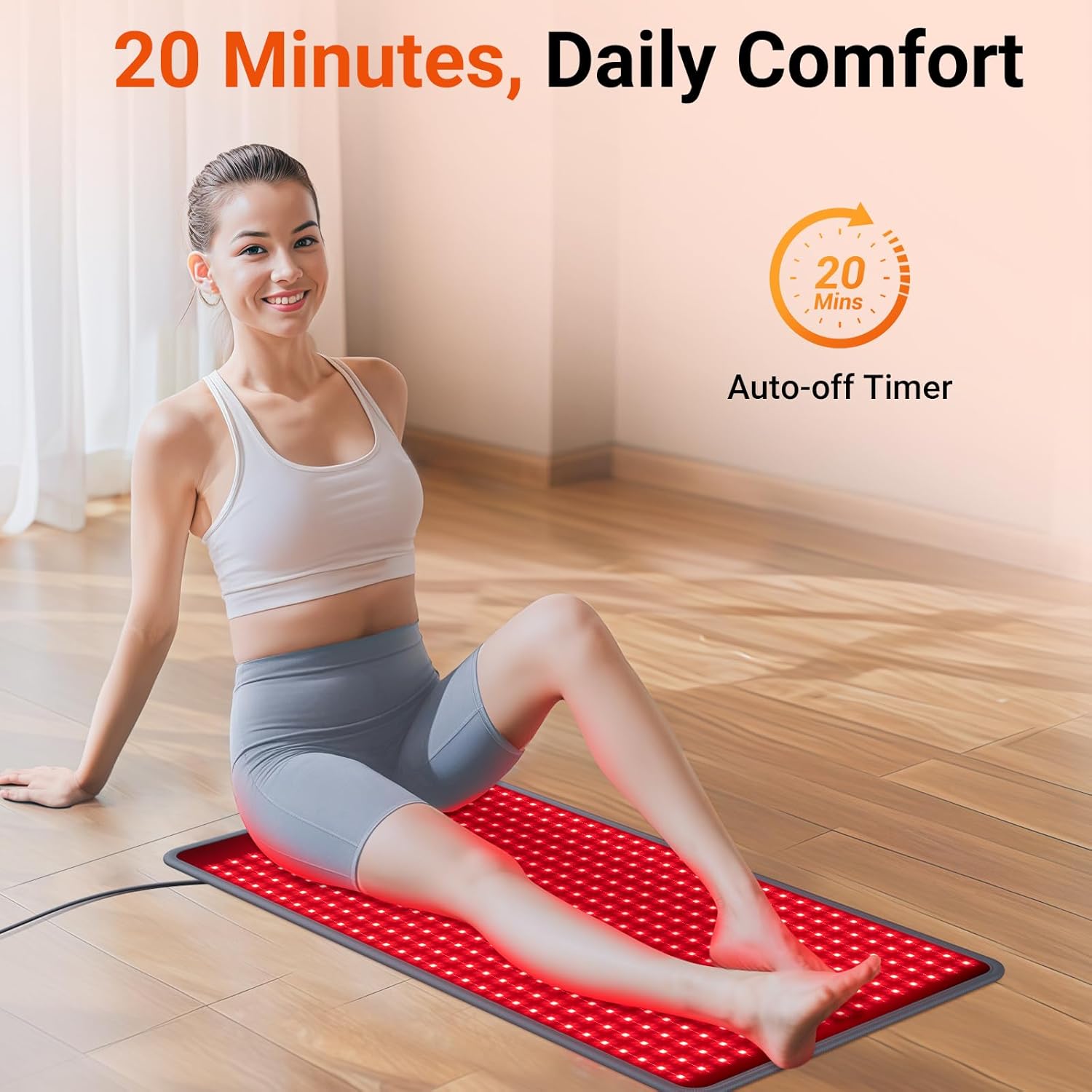 LED Light Full Body Therapy Mat