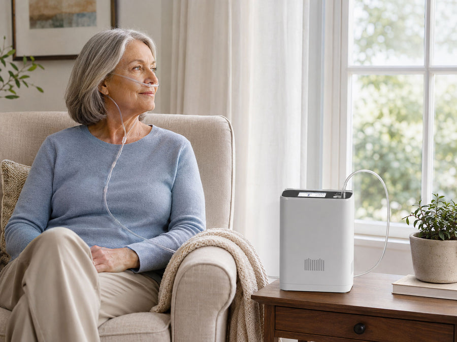 OXYGEN ENRICHMENT SUPPORT THAT FITS YOUR DAY